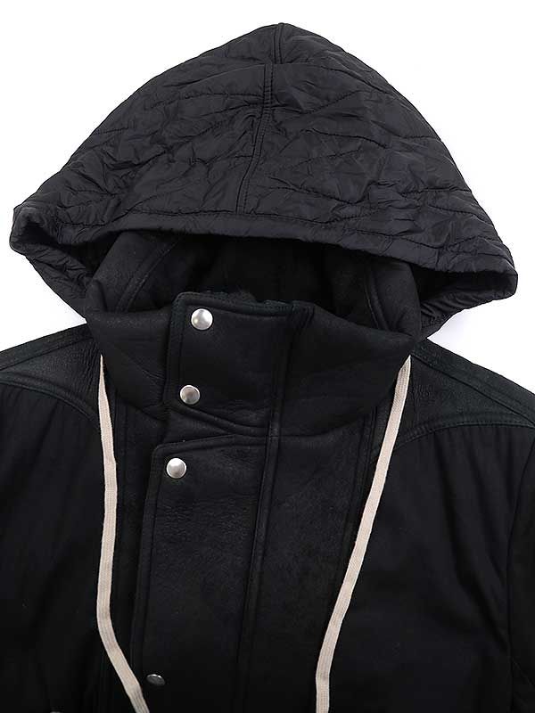 Rick Owens リックオウエンス 19AW DUSTULATOR JKT 切替フーデット 