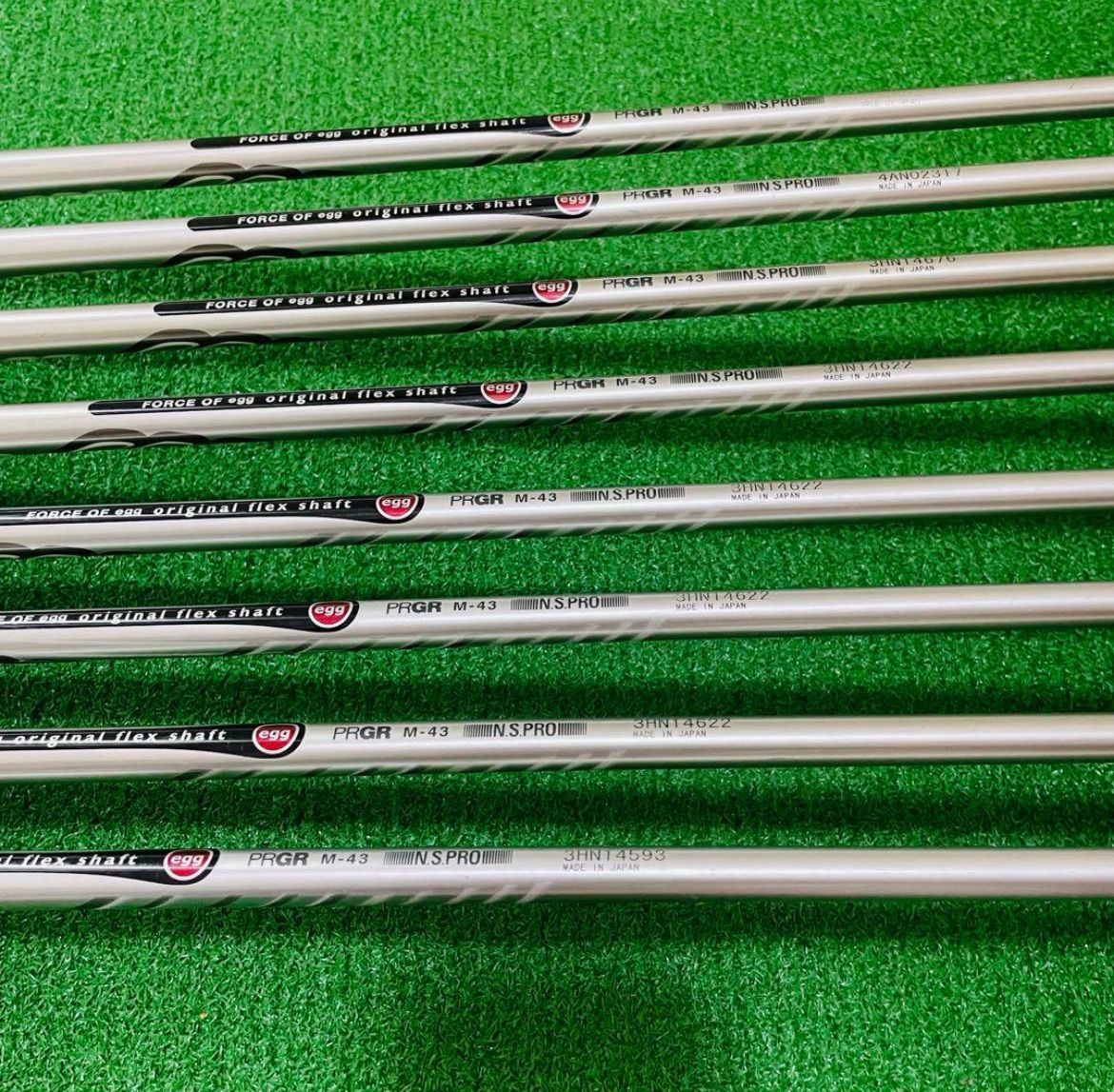 8670 PRGR egg 2013 プロギア エッグ フレックスS M-43 メンズ 右利き