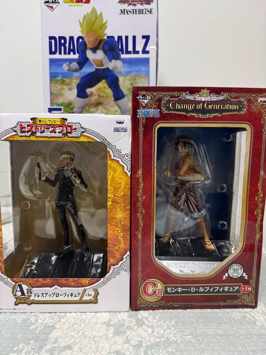 一番くじ ONE PIECE（ワンピース） チョン・チャン・ロー モンキー・D・ルフィ まとめ売り 出品 未開封