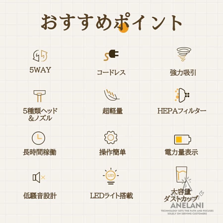 掃除機コードレス充電式30000Pa人気一人暮らし軽量ハンディ掃除機5WAYスティックUSB-TypeC充電式サイクロン式省エネ強力吸引