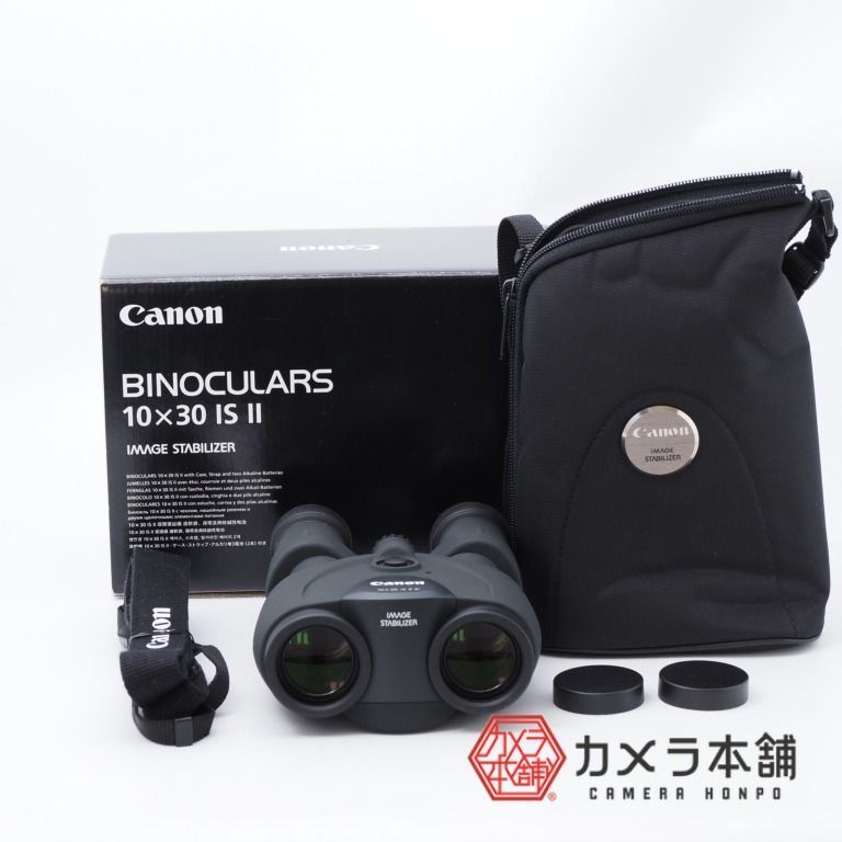 Canon キヤノン 双眼鏡 10×30 IS II BINO カメラ本舗｜Camera honpo メルカリ