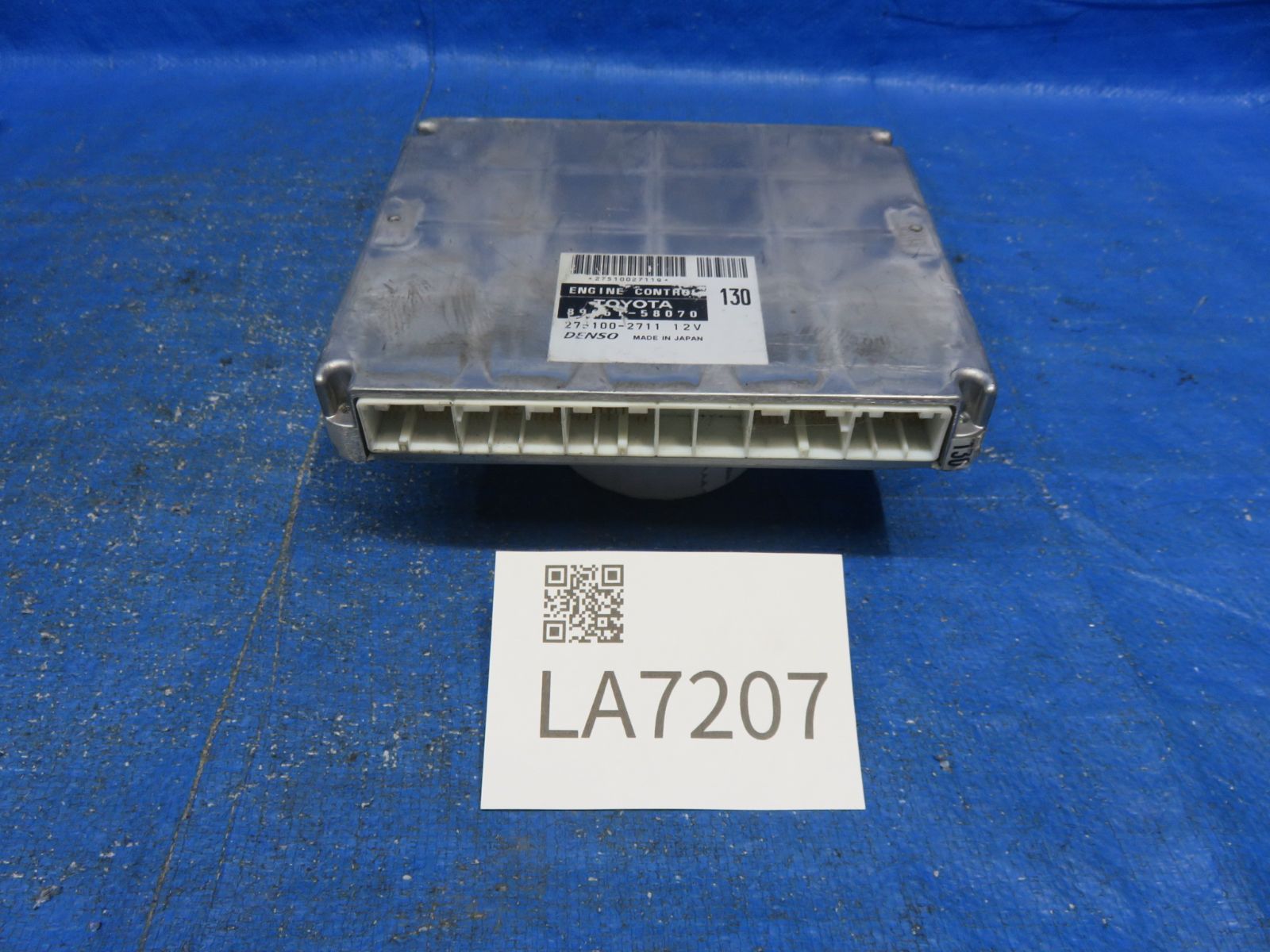 LA7207 トヨタ ANH15W アルファード 2AZ-FE エンジンコンピュータ エンジンコントロールユニット 純正 89661-58070 稼働車外し