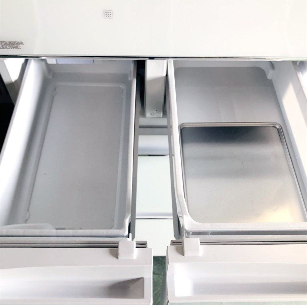 MITSUBISHI 5ドア冷蔵庫 MR-B46FL-W 2020年製 455L