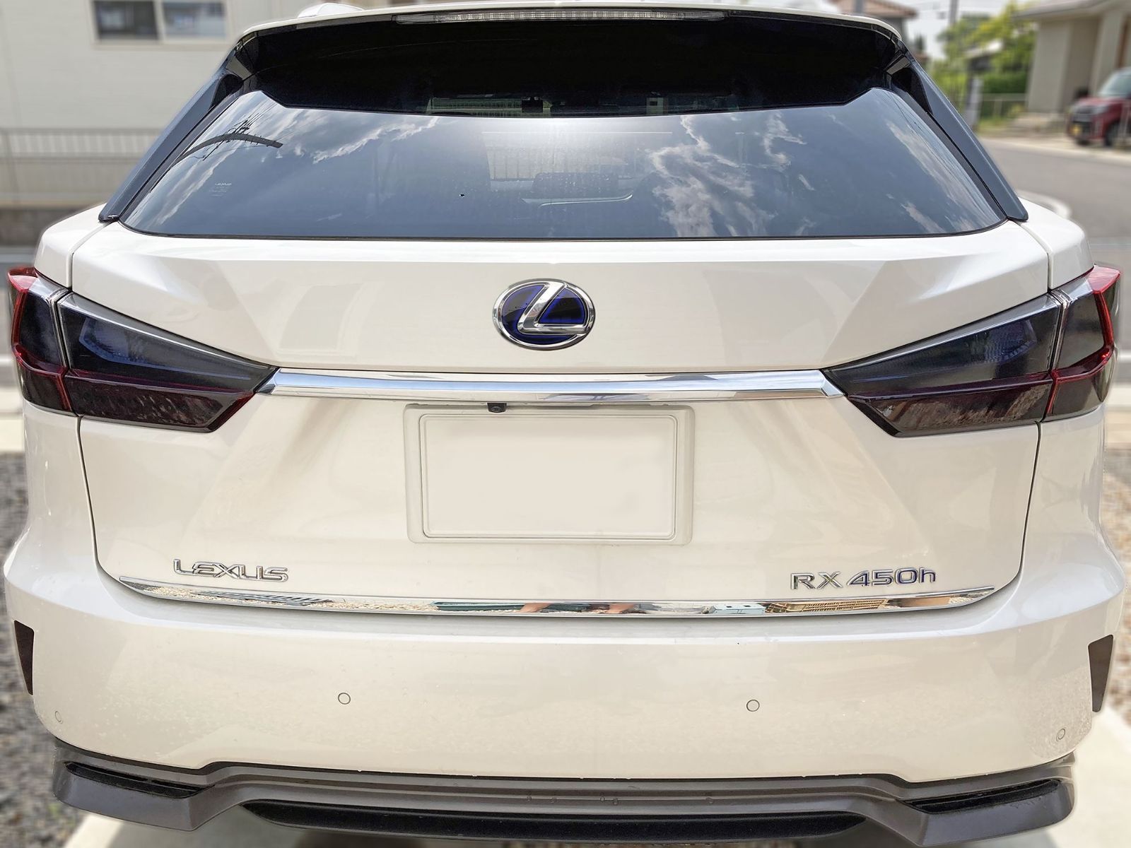 Tint+再利用できる RX 20系 前期 テールランプ スモークフィルム