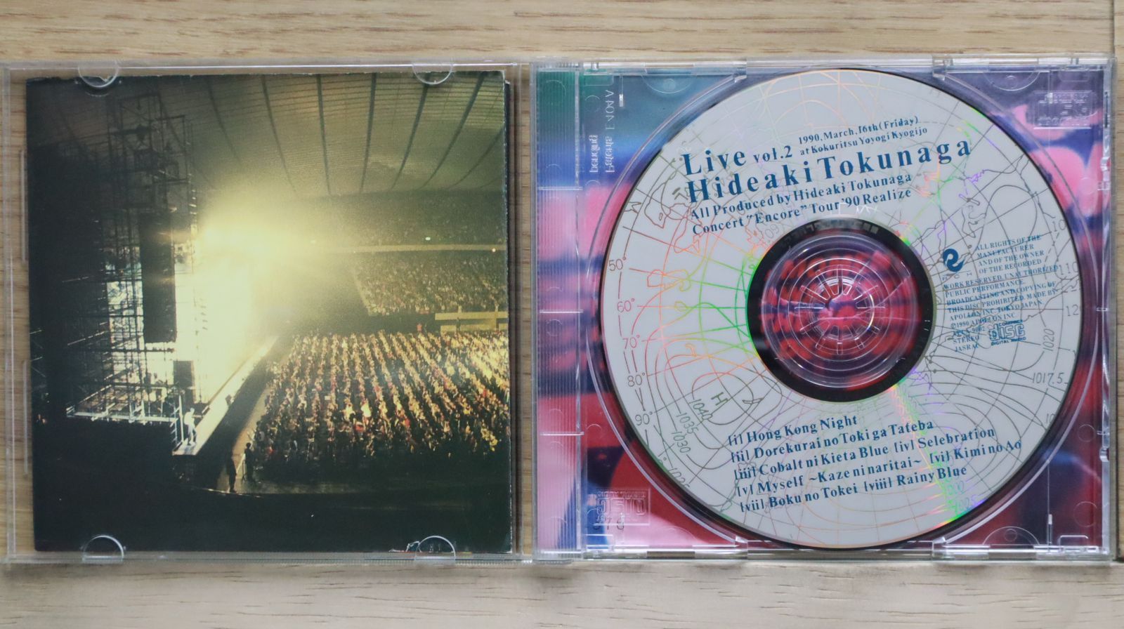 国内盤CD☆徳永英明/Hideaki Tokunaga□ 徳永英明LIVE