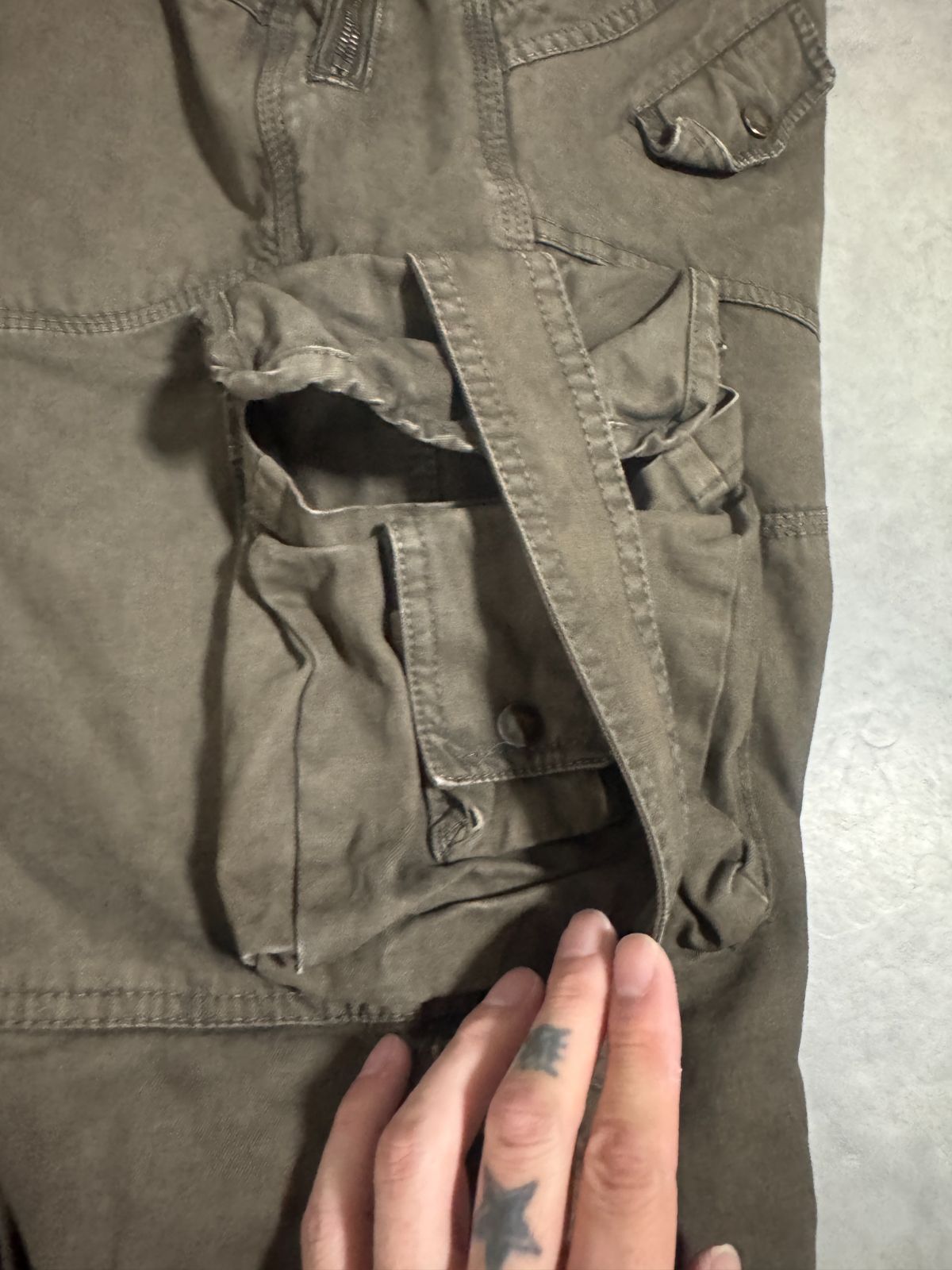 キミノリモリシタ/kiminorimorishita】ワイドカーゴパンツ【h】 - メルカリ