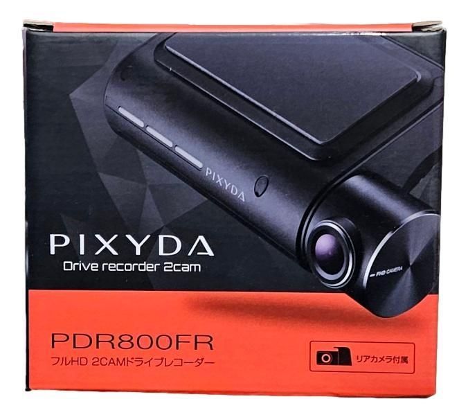 フルHD 2カメラ ドライブレコーダー PDR800FR PIXYDA ピクシーダ 前後フルHD