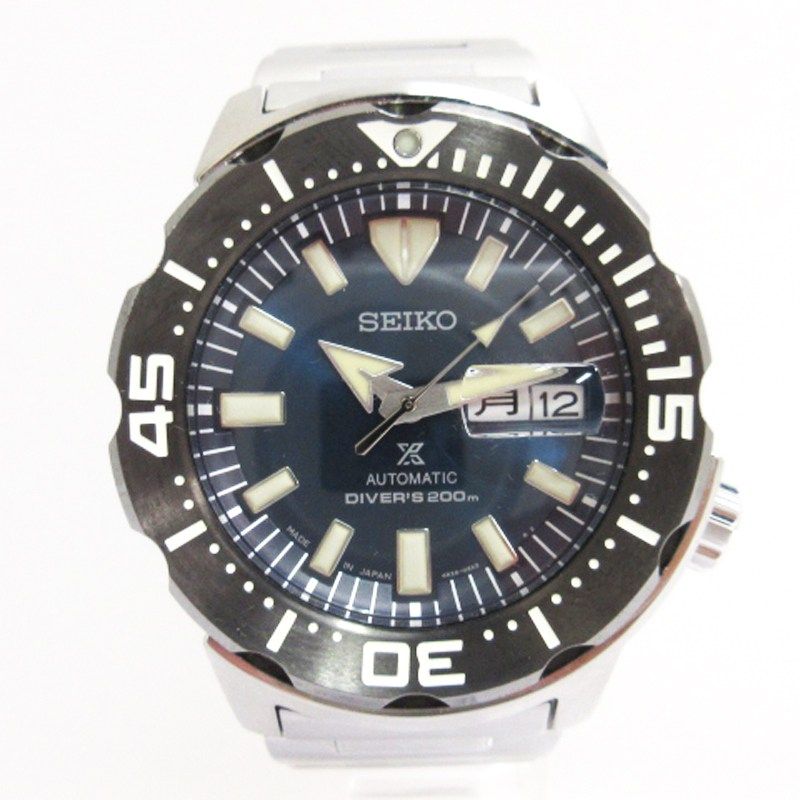 セイコー SEIKO プロスペックス ダイバースキューバ モンスター 腕時計 自動巻 アナログ デイト 4R36-07N0