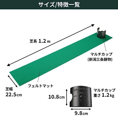 Tabataタバタ ゴルフ マルチカップ「パットの極意」 GV0138 パター