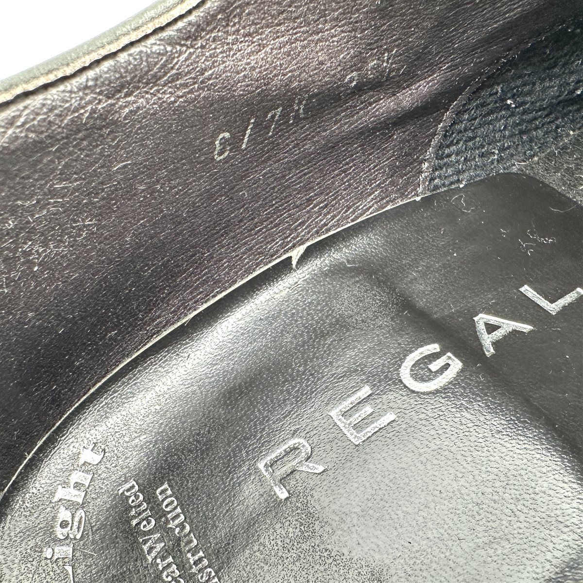 ストレートチップ ブラック