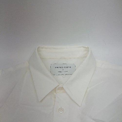 UNITED TOKYO ユナイテッドトウキョウ シャツ ホワイト UNITED TOKYO（ユナイテッドトウキョウ）の「【完売間近