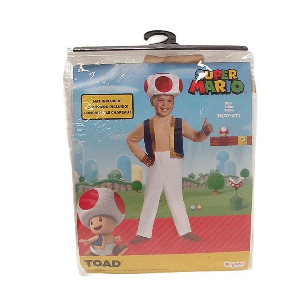 新品 未使用】コスプレ 全身 メンズ キノピオ スーパーマリオ 子供用