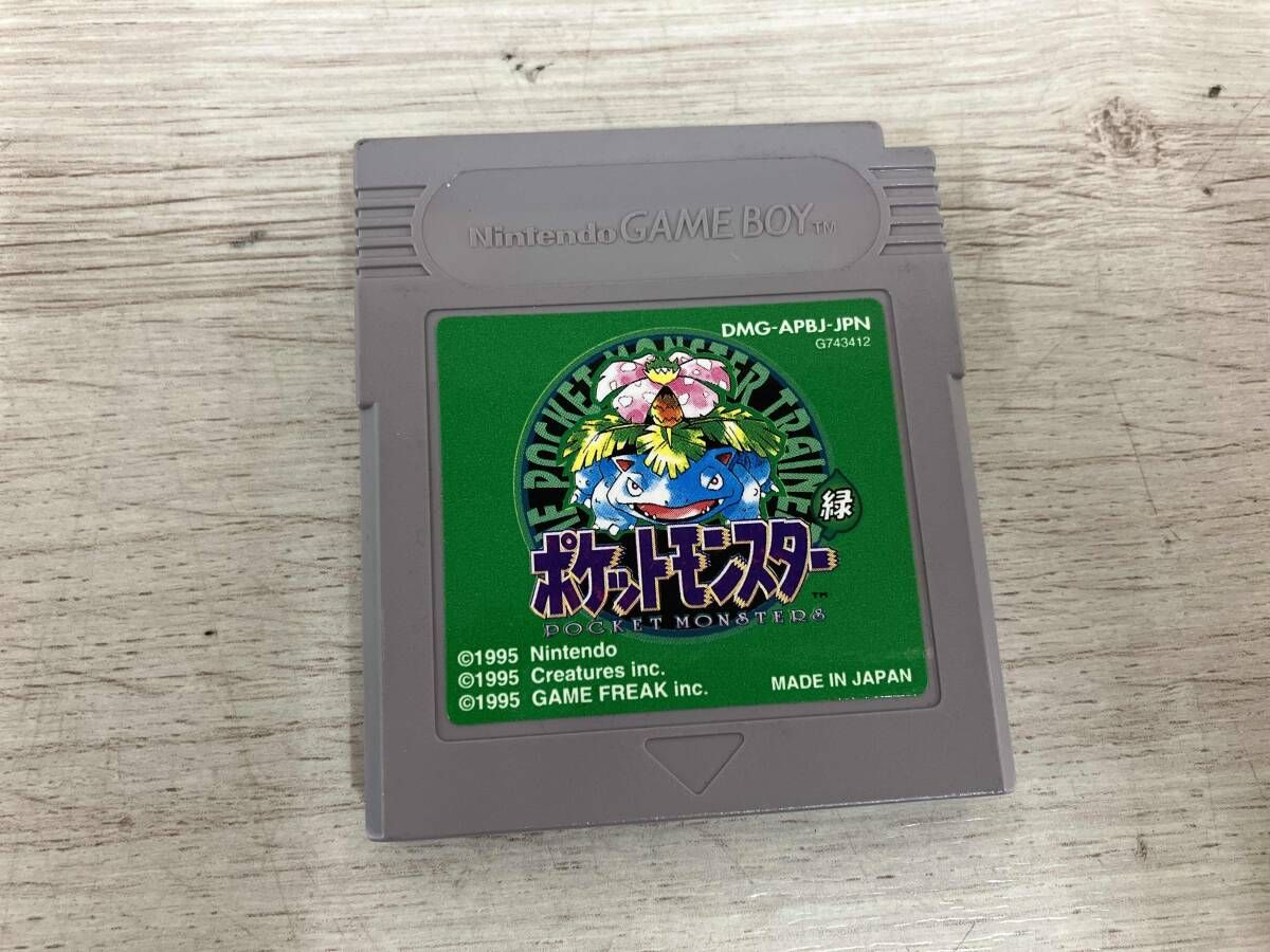 6. 動作 済 GB ポケットモンスター 緑 マップ UP786_INFO