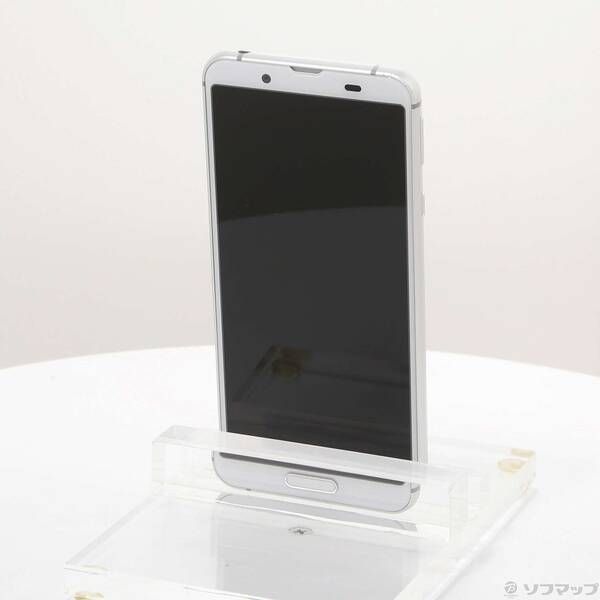 中古品〕 AQUOS sense3 lite 64GB シルバーホワイト SH-RM12
