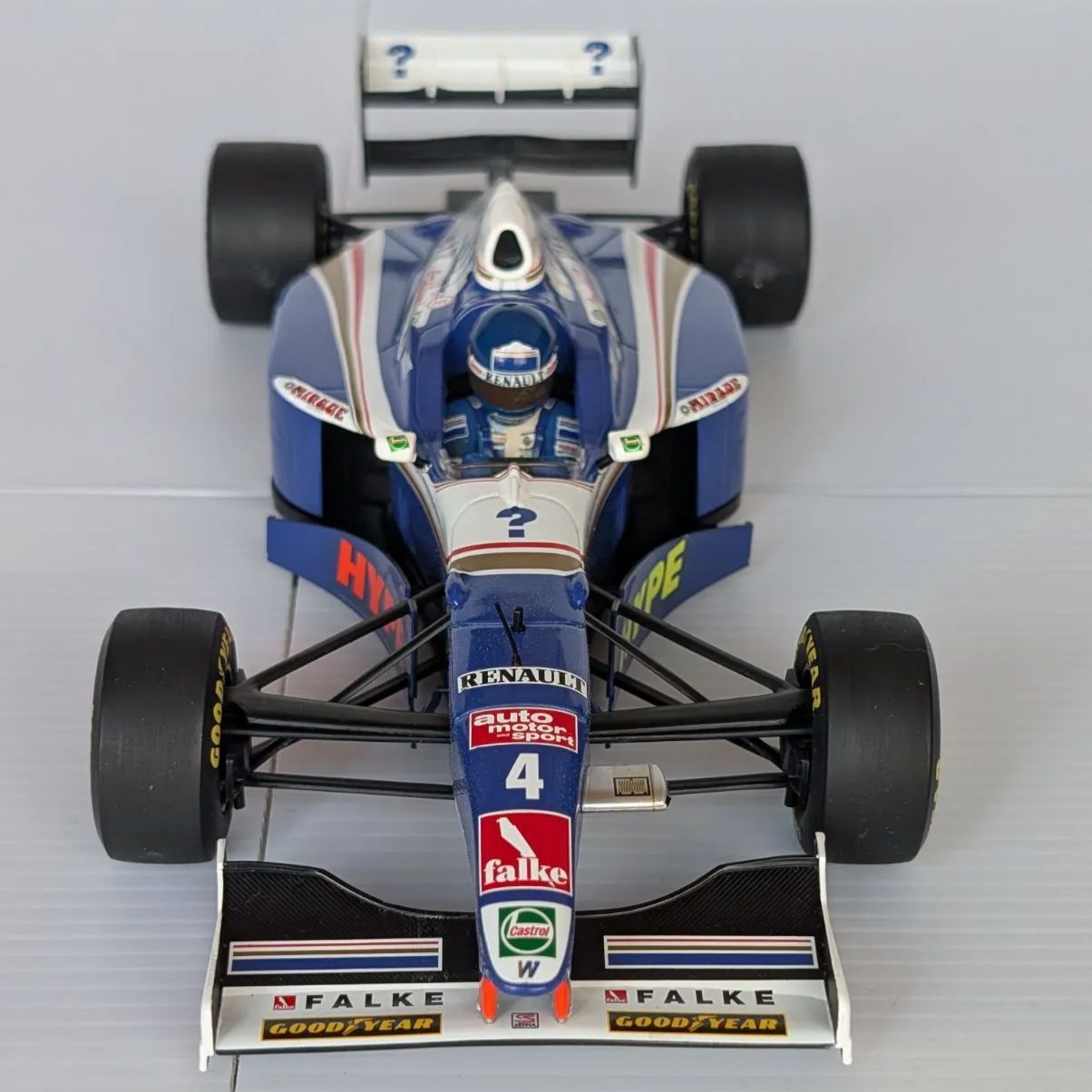 初優勝マシン 1/18 ミニチャンプス ウィリアムズFW19 ハインツ