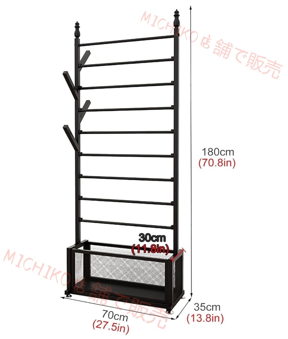 リボン スカーフ ラッピングペーパーラック スタンド ホルダー 業務用 包装紙 リボン収納整理ラック 床置き フラワーショップやギフトショップのための頑丈なディスプレイスタンド