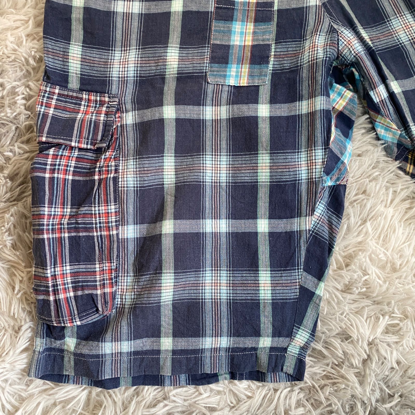 old stussy 90s チェックショーツ usa製 stussy 00s check short pants