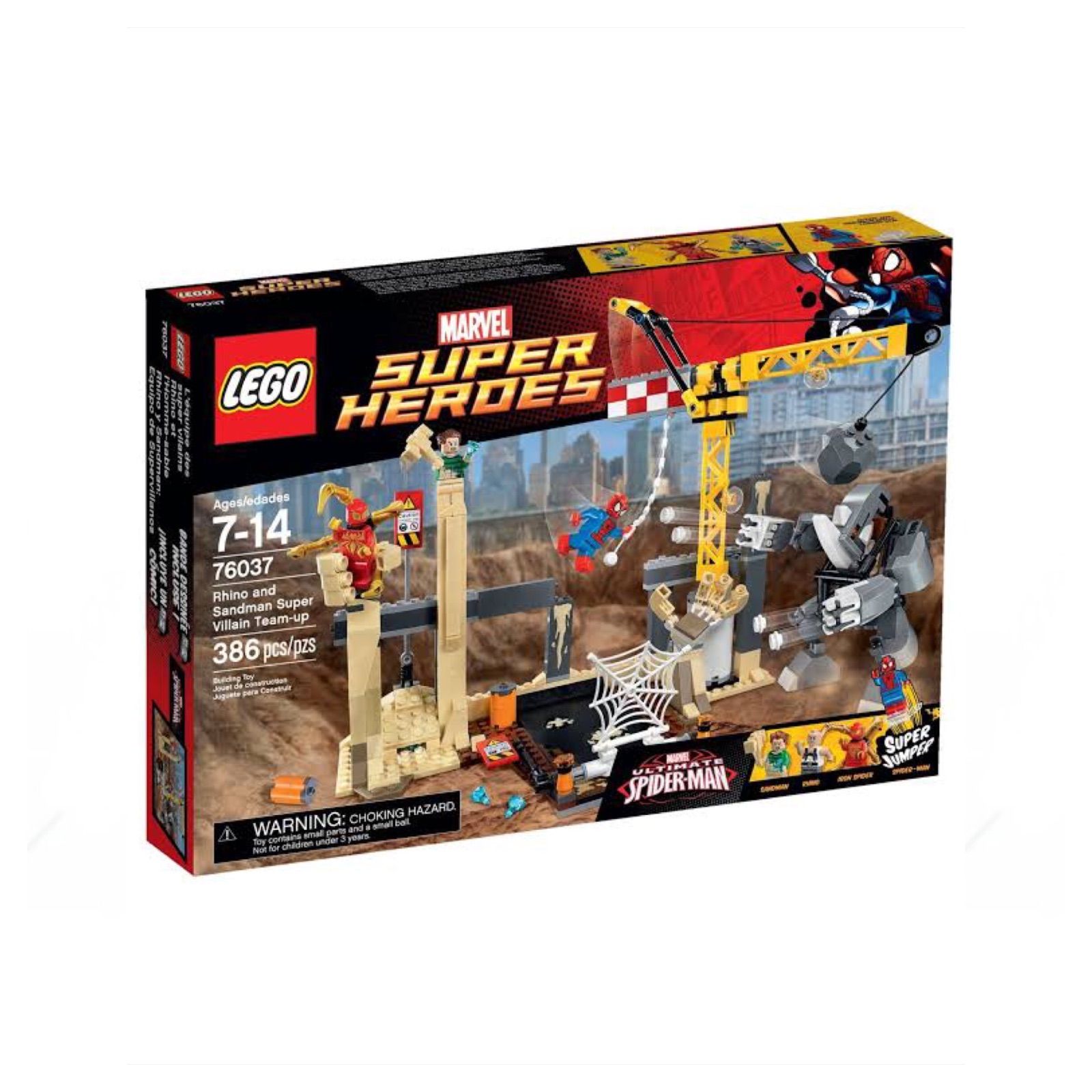 正規品】LEGO ミニフィグ アイアンスパイダー #76037 - メルカリ