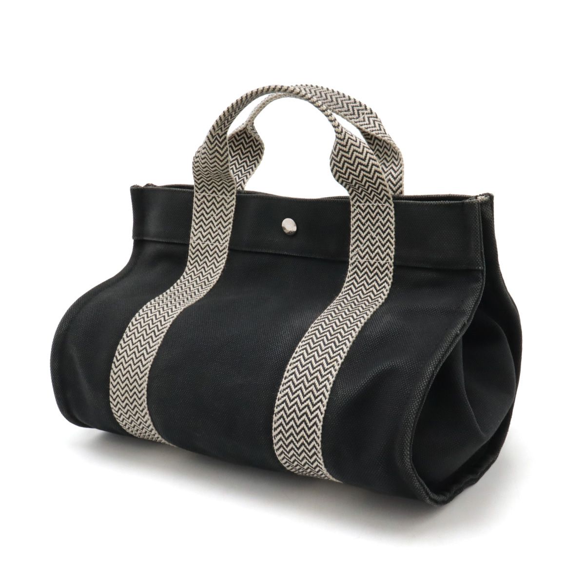 HERMES エルメス カンヌPM トートバッグ ハンドバッグ キャンバス