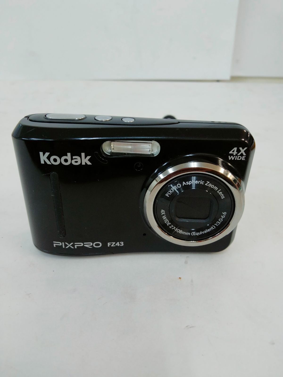 【超美品】KODAK PIXPRO FZ43 ブラック デジタルカメラ 乾電池式 Amazon | Kodak PIXPRO Friendly Zoom FZ43 16 MP Digital