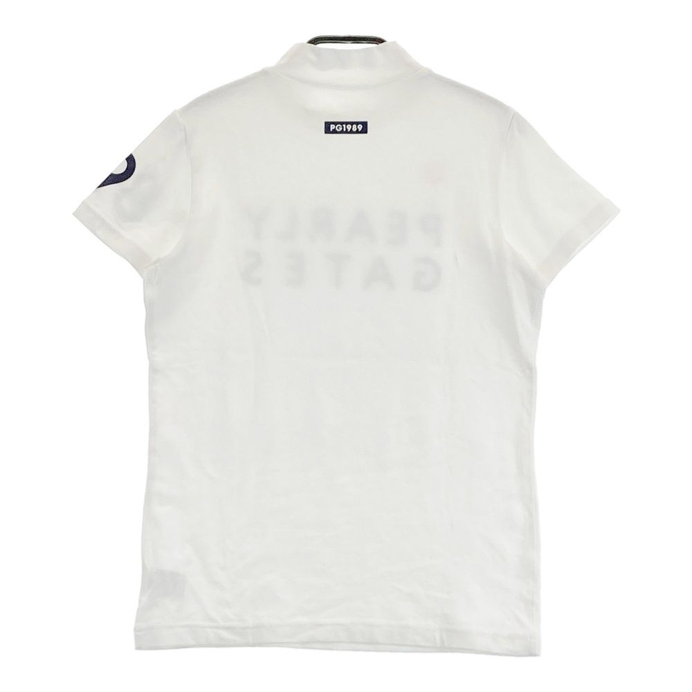 サイズ：0 PEARLY GATES パーリーゲイツ ハイネック 半袖Tシャツ