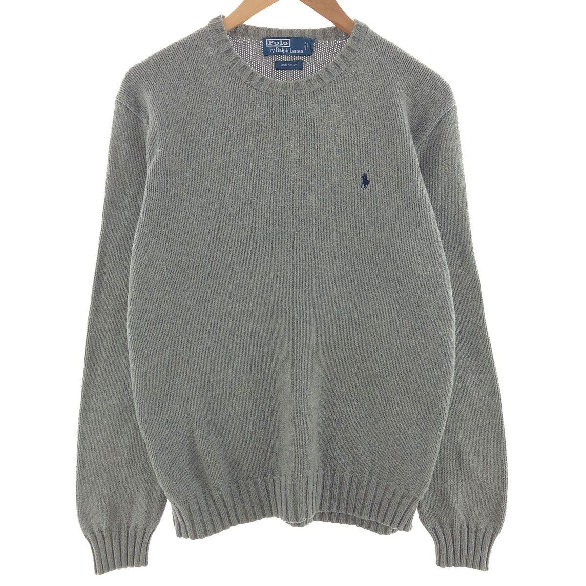 古着 ラルフローレン Ralph Lauren POLO by Ralph Lauren コットンニットセーター メンズM/eaa390393