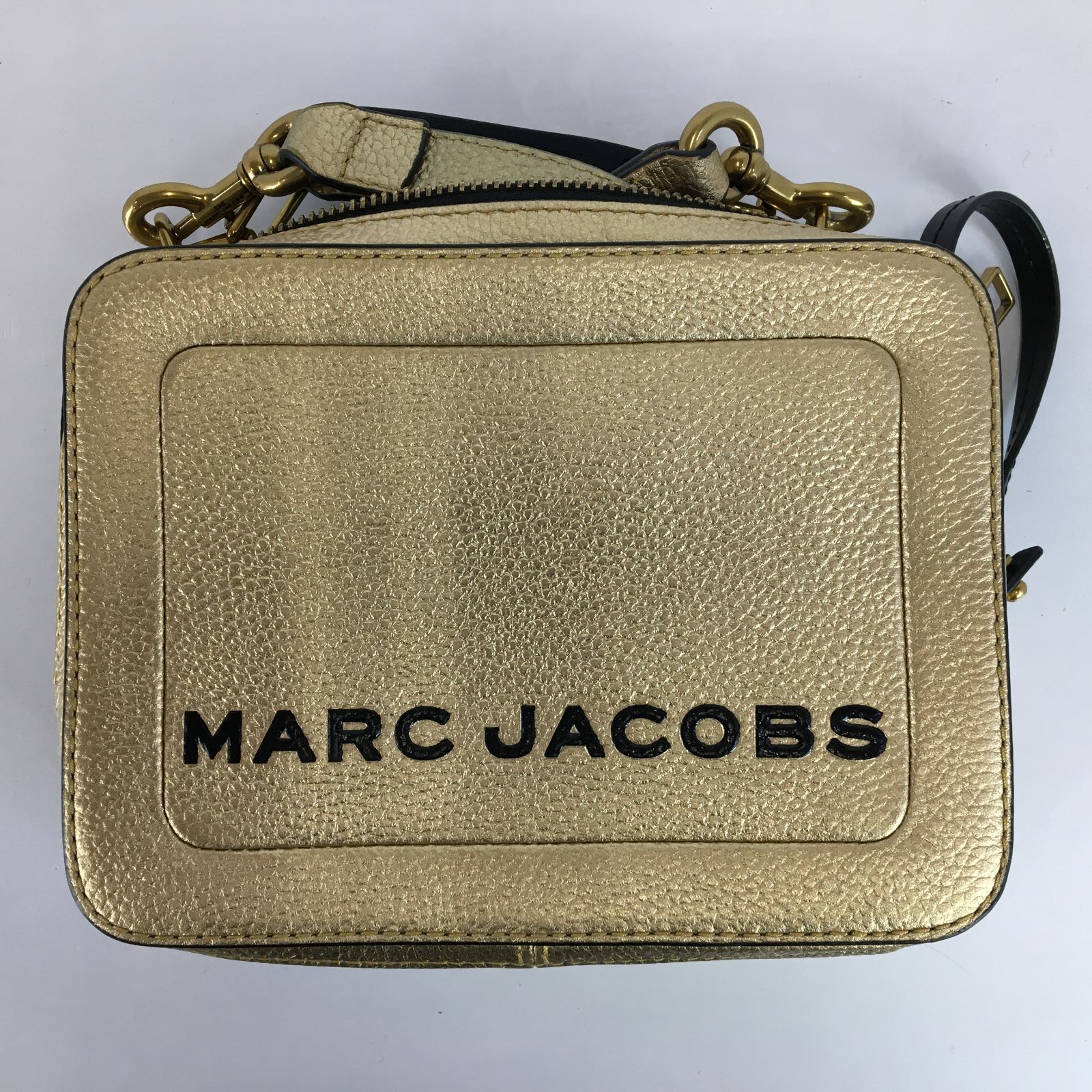 MARC JACOBS マークジェイコブス THE TEXTURED BOX METALLIC ザ テクスチャード ボックス メタリック ザ ボックス  ショルダー バッグ /m 241008 00797hi◇147 - メルカリ