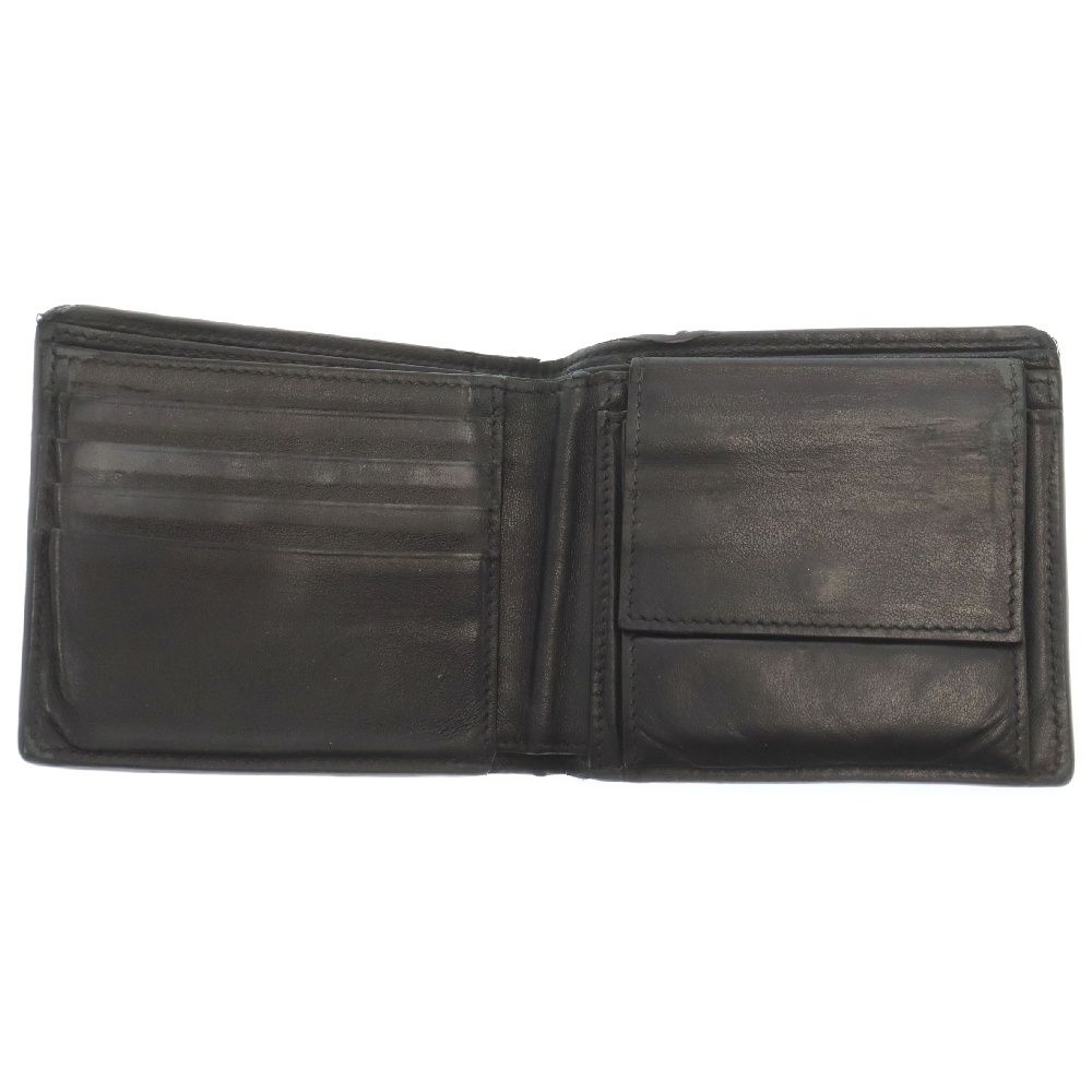 CELINE (セリーヌ) バイフォールド 型押しレザー 二つ折り財布