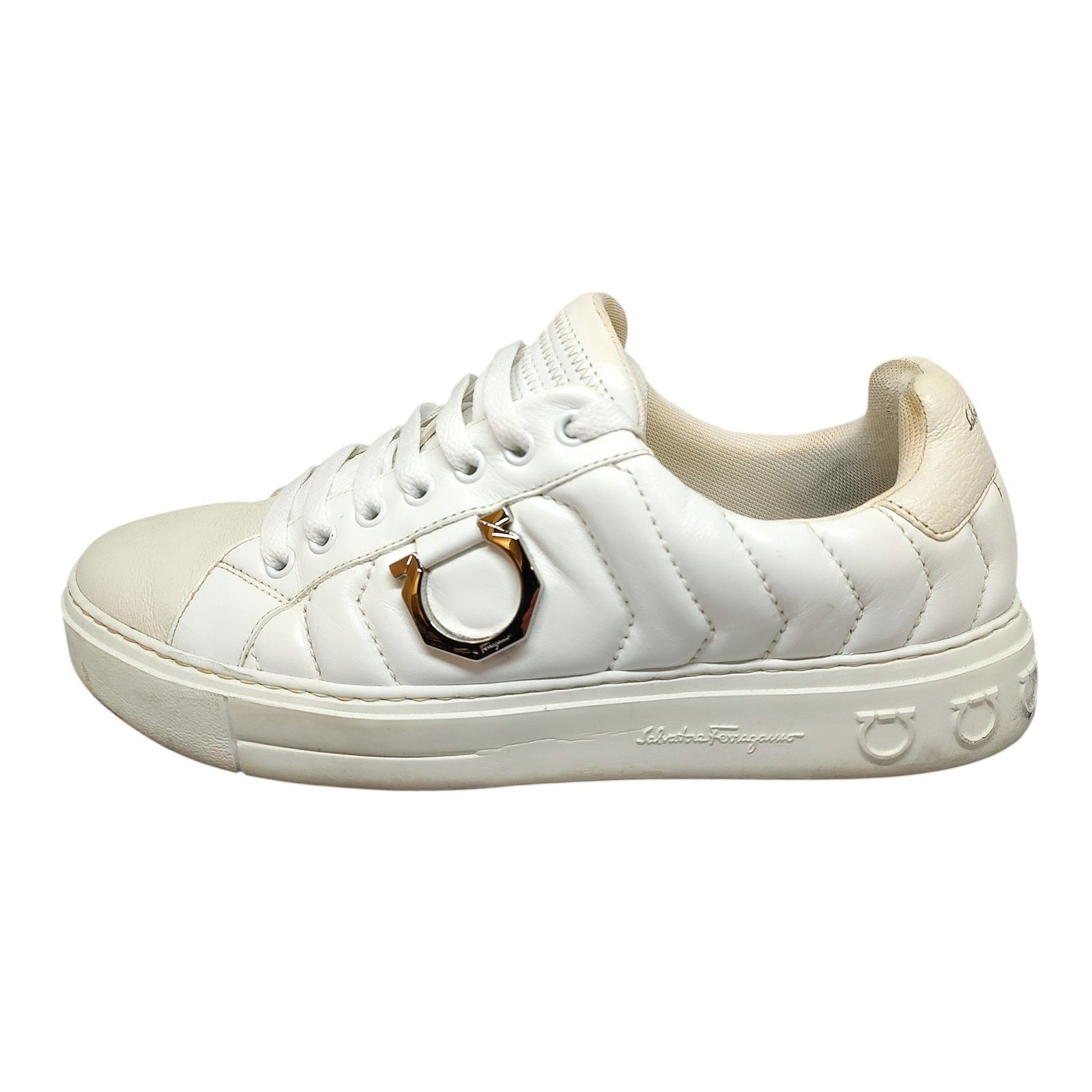 SALVATORE FERRAGAMO サルヴァトーレフェラガモ BIANCO OTTIC