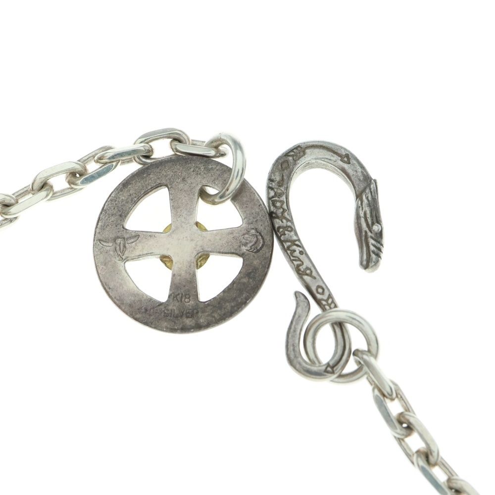 パワフルな TADY - KING タディアンドキング ネイティブフック-ネイティブホイールGPイーグル付き 太角ネックレスチェーン シルバー|ゴールド