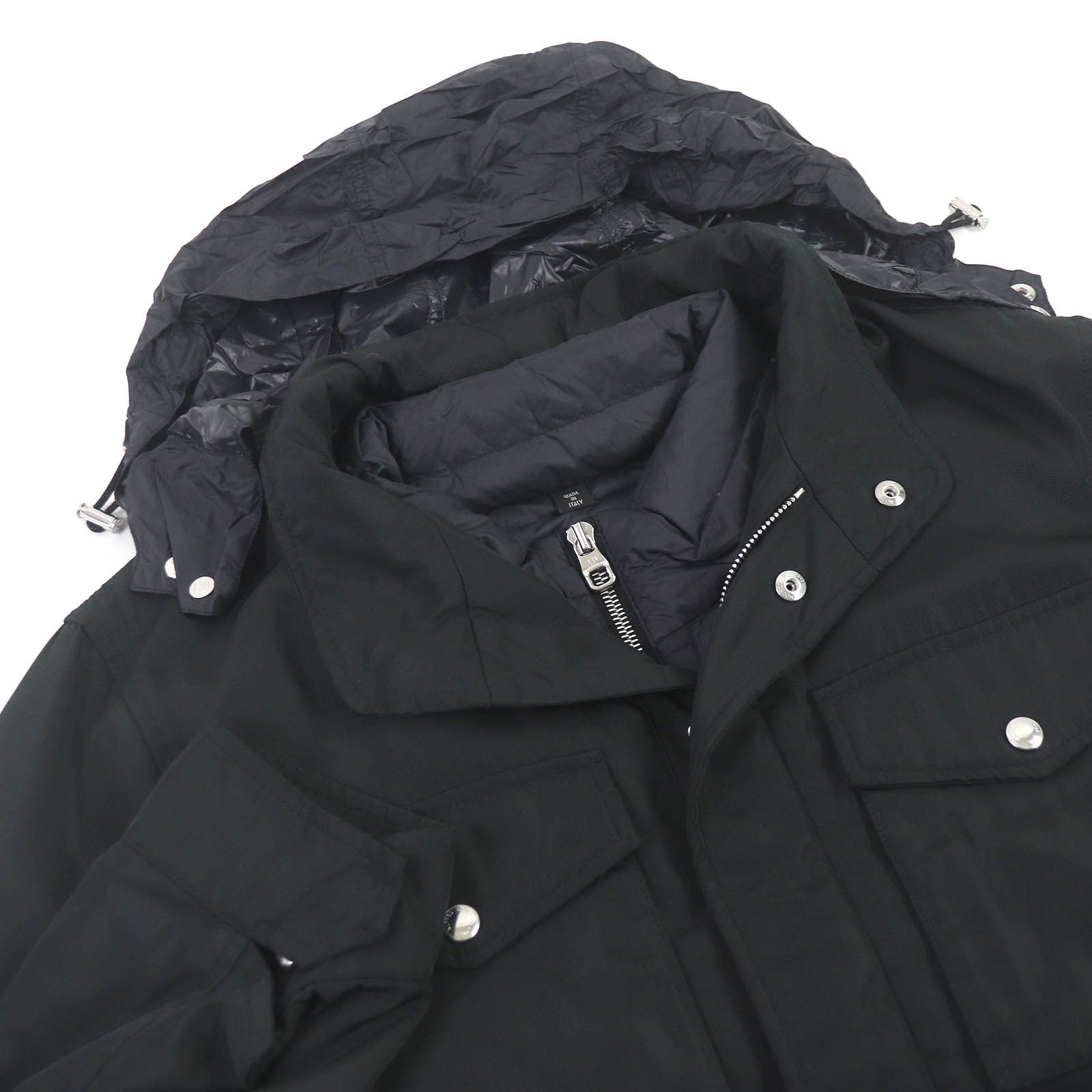 美品□Dunhill ダンヒル ポリエステル 3WAY ダウンベスト フィールド 