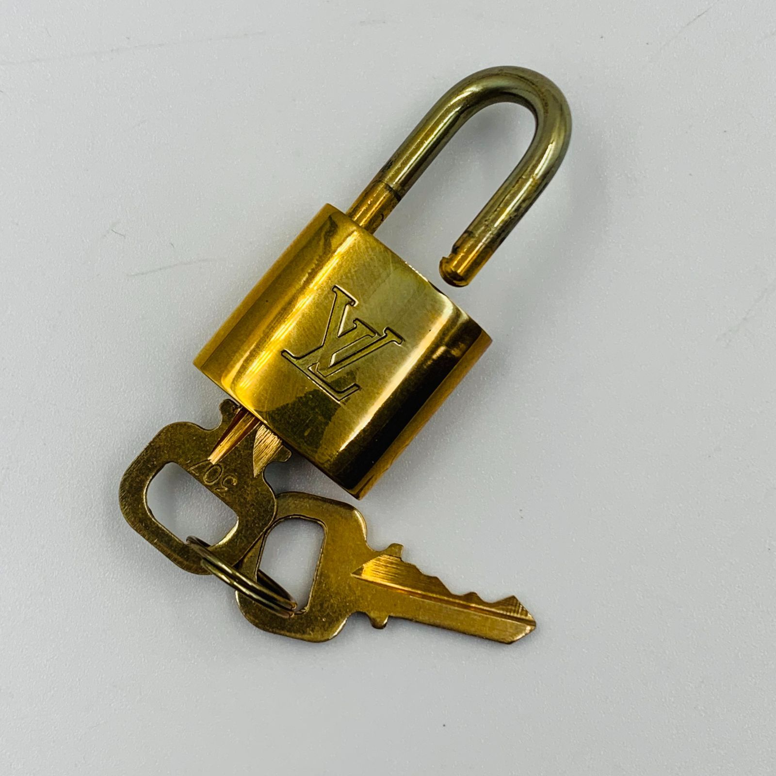 美品】ルイヴィトン カデナ 鍵2本付き 南京錠 307番 パドロック