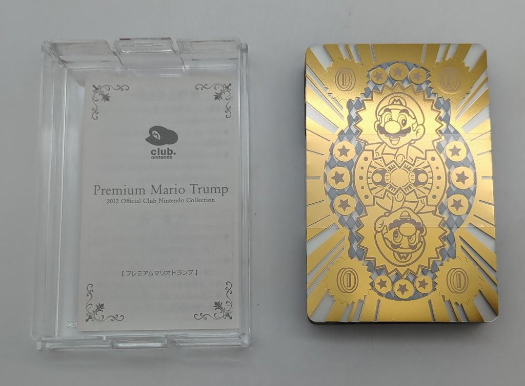 【セール】福袋/福箱ファッション通販 クラブ任天堂 トランプ プレミアムマリオトランプ 2012 - メルカリ トランプ