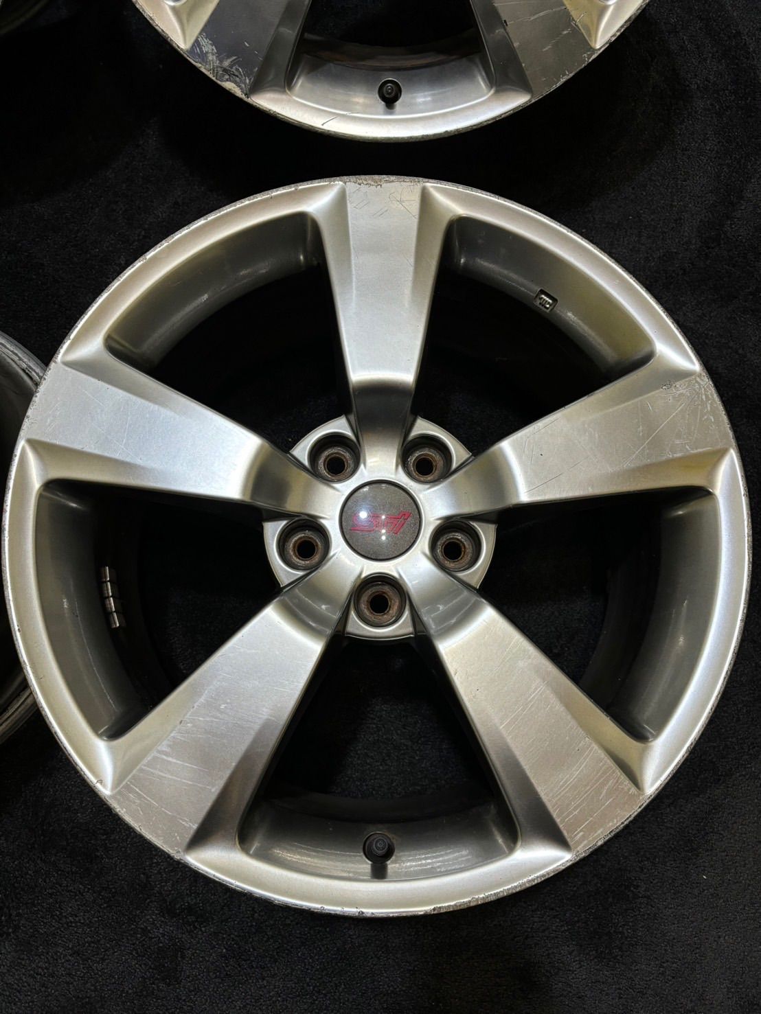 ☆スバル インプレッサ WRX STI 純正 18インチ 8.5J +55 114.3