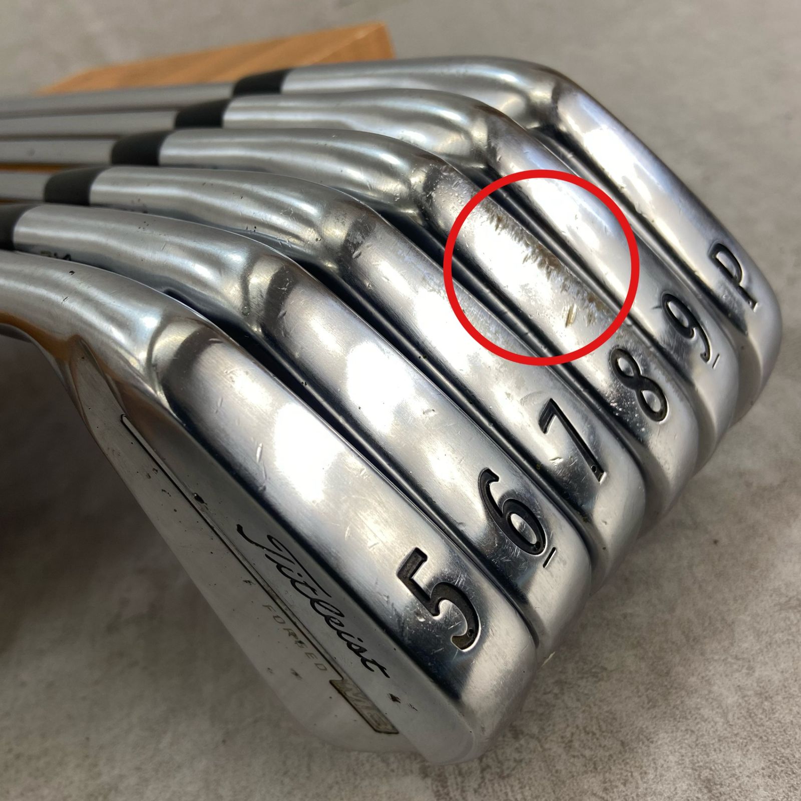 レフティー Titleist タイトリスト MB714 メンズゴルフアイアン6