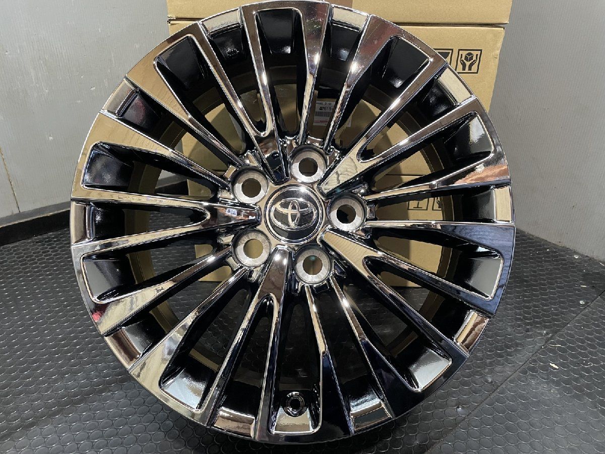 Y160[送料無料]トヨタ純正アルファード　17X6.5J 新品】トヨタ 40アルファード 純正ホイール 17インチ 4本 6.5