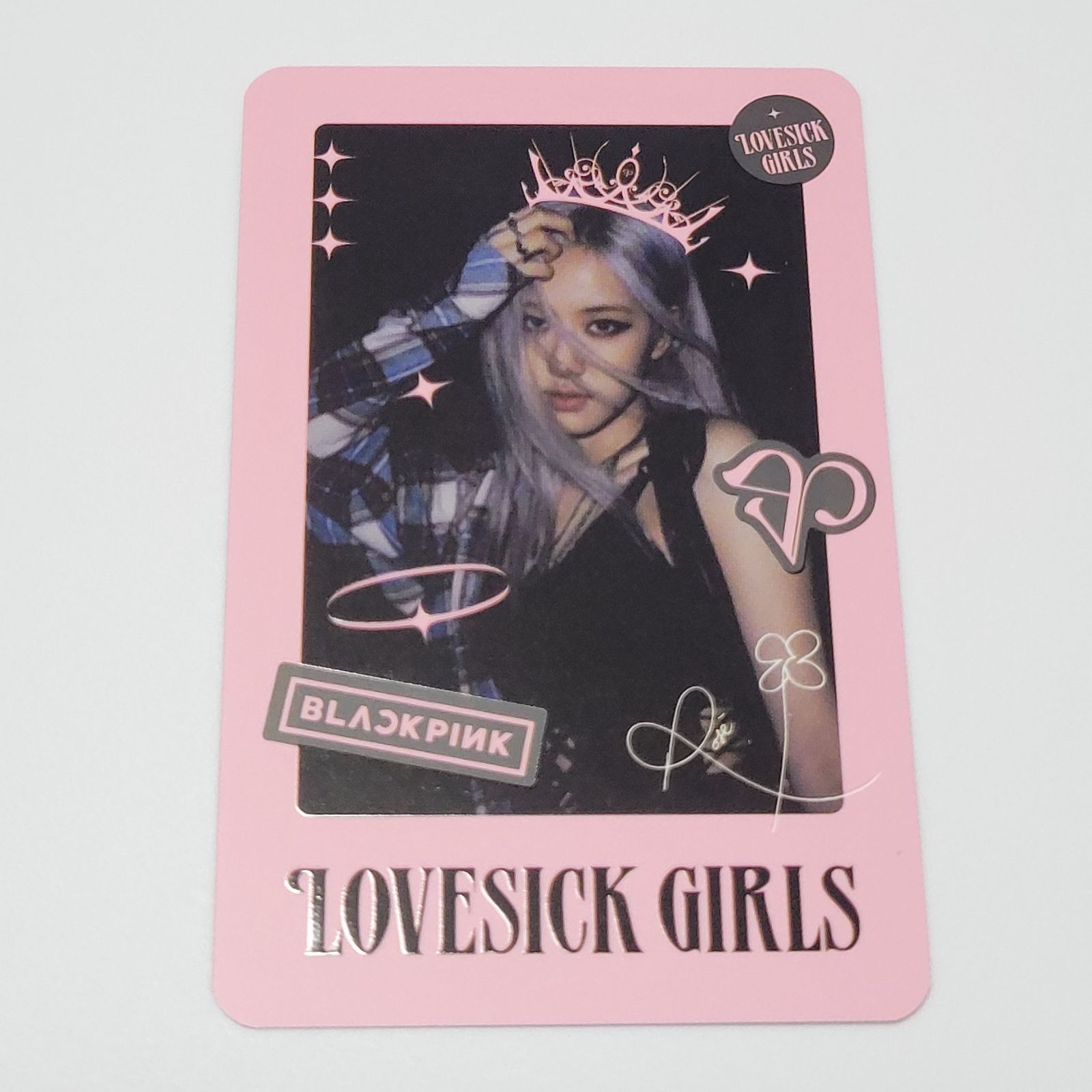 BLACKPINK 公式 トレカ YG LOVESICK GIRLS ロゼ - メルカリ