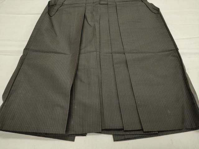  平和屋着物 男性 馬乗り袴 縞 正絹 gh 袴 着物 浴衣