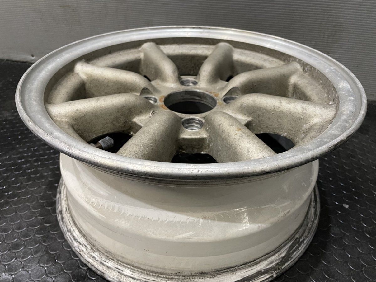 旧車ホイール ワタナベ タイプB 社外ホイール 14インチ 1本 6J4HPCD114