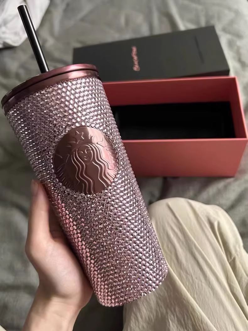 BLACKPINK スターバックス スパンコール コールドカップ 473ml 1 新品】BLACKPINK スターバックス スパンコール コールドカップ
