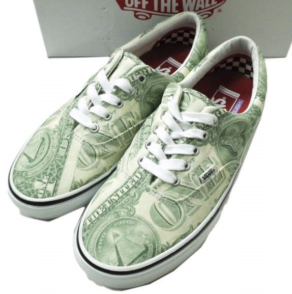 新品 SUPREME x VANS シュプリーム バンズ 23SS 別注 DOLLAR ERA