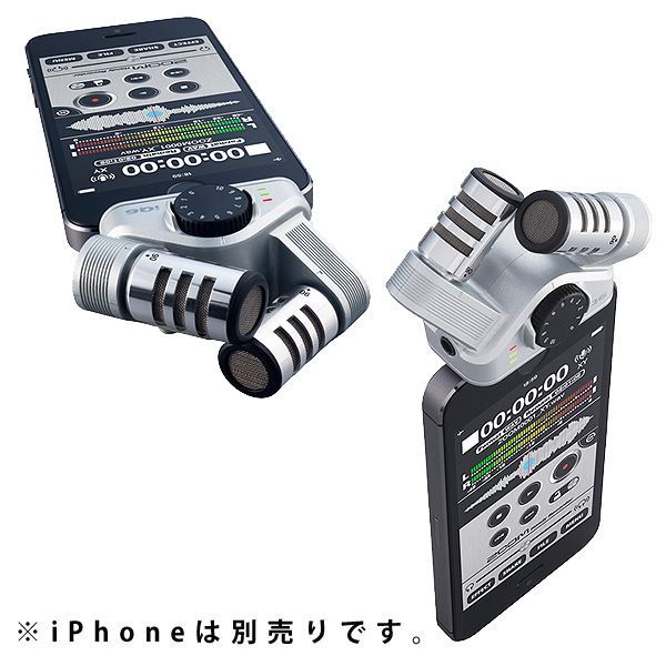 オーディオ機器 Zoom(ズーム) / iQ6 XYステレオマイク 【iPhone