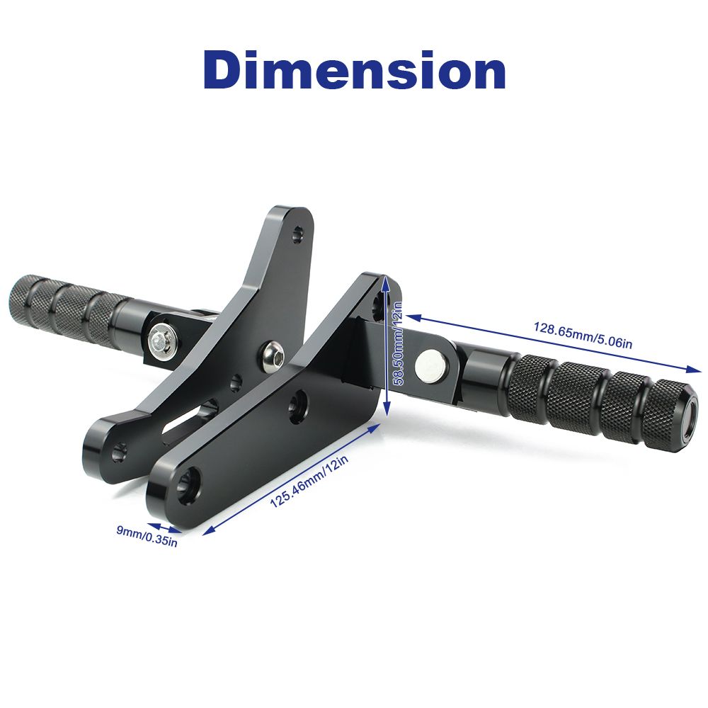 ホンダ XL1000V ヴァラデロ 1999-2009 2010 2011 XL 1000 V バイク 二輪 折りたたみ式ペグマウント ライダーフットペグフットレストキット