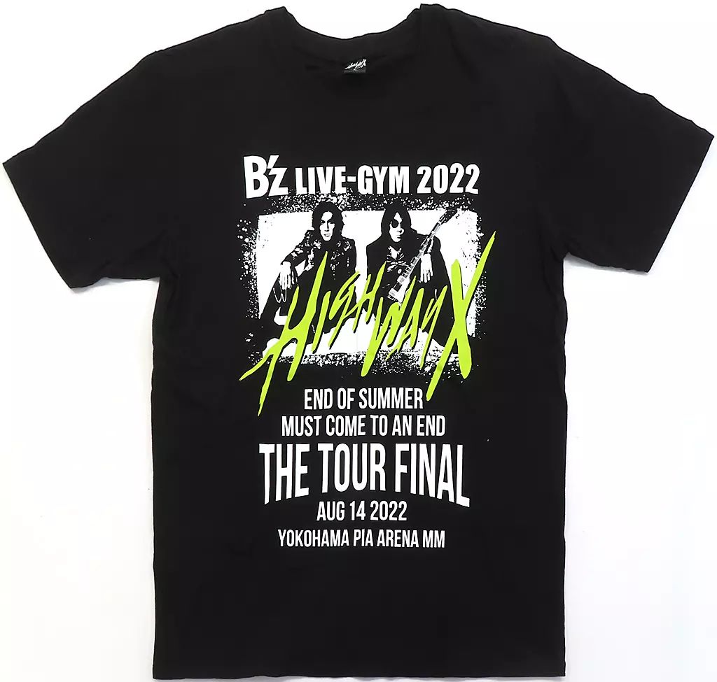 中古】Tシャツ B'z ファイナルTシャツ ブラック XLサイズ 「B'z