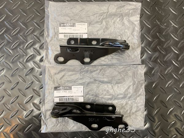 新品] 日産純正品 180SX/S13 シルビア ボンネットヒンジ フードヒンジ
