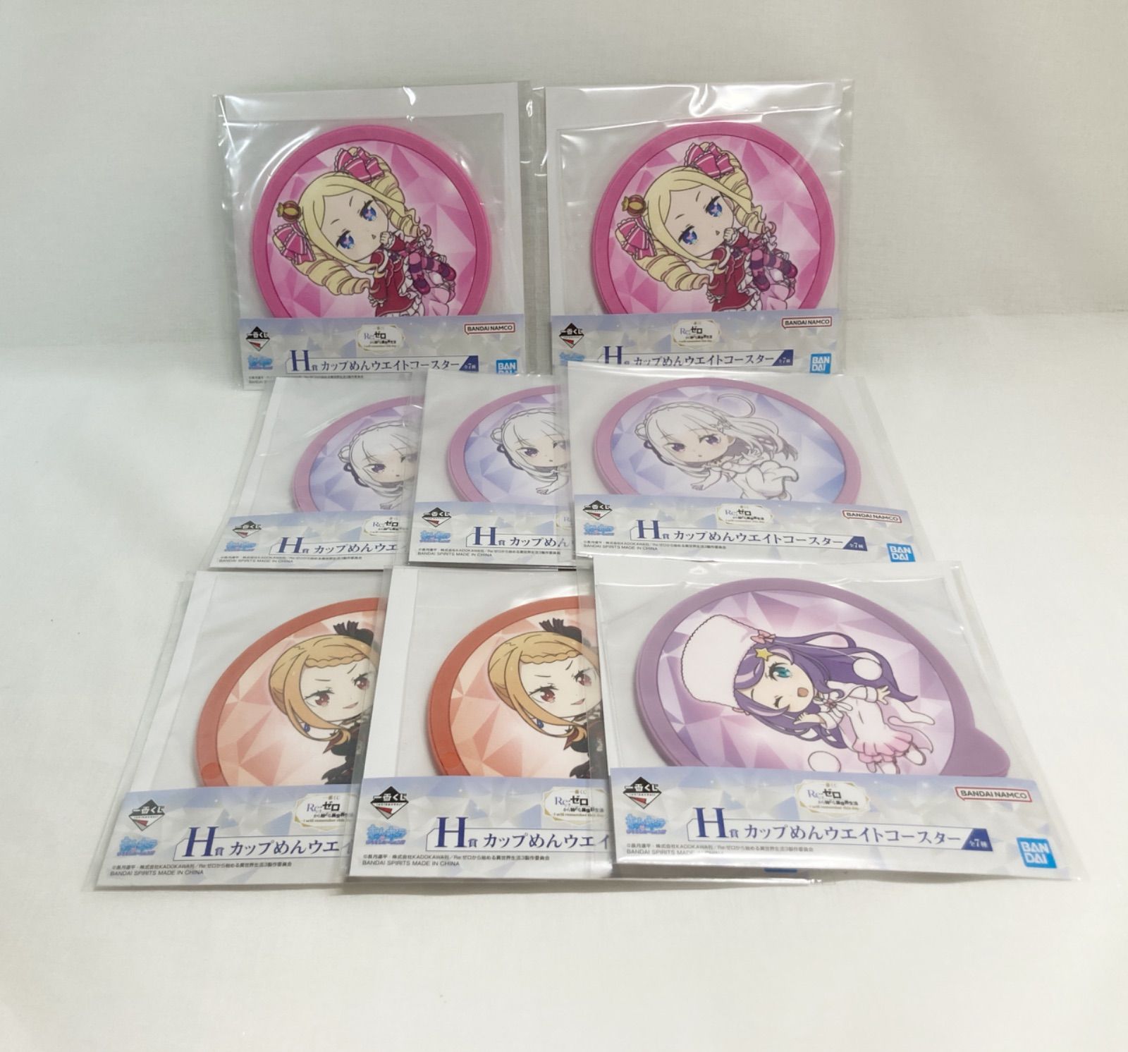 一番くじRe:ゼロから始める異世界生活　セミロット　まとめ売り 一番くじRe:ゼロから始める異世界生活 セミロット まとめ売り