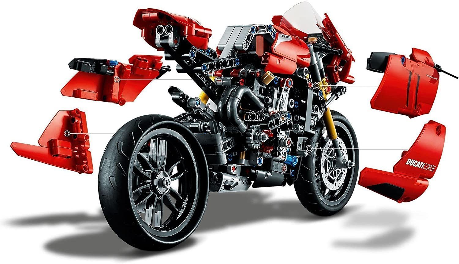 レゴ LEGO テクニック ドゥカティ パニガーレ V4 R 42107 - メルカリ