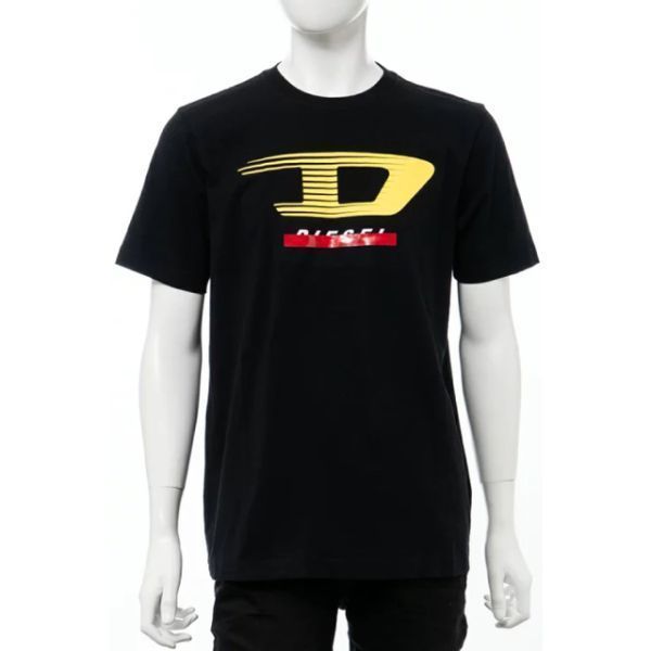 ディーゼル DIESEL Tシャツ M T-JUST-Y4 MAGLIETTA ブラック - メルカリ