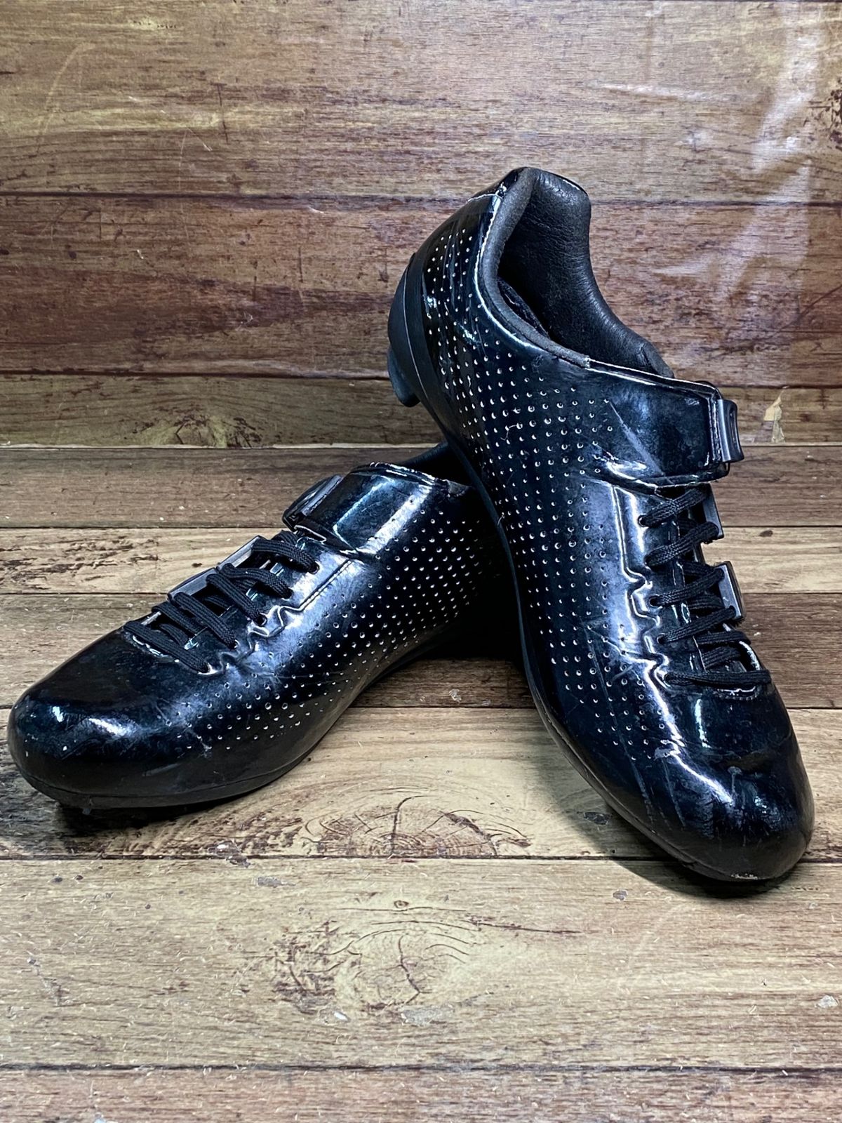 格安即決 HQ066 ジロ GIRO FACTOR TECHLACE ビンディングシューズ EU41 黒 25cm～