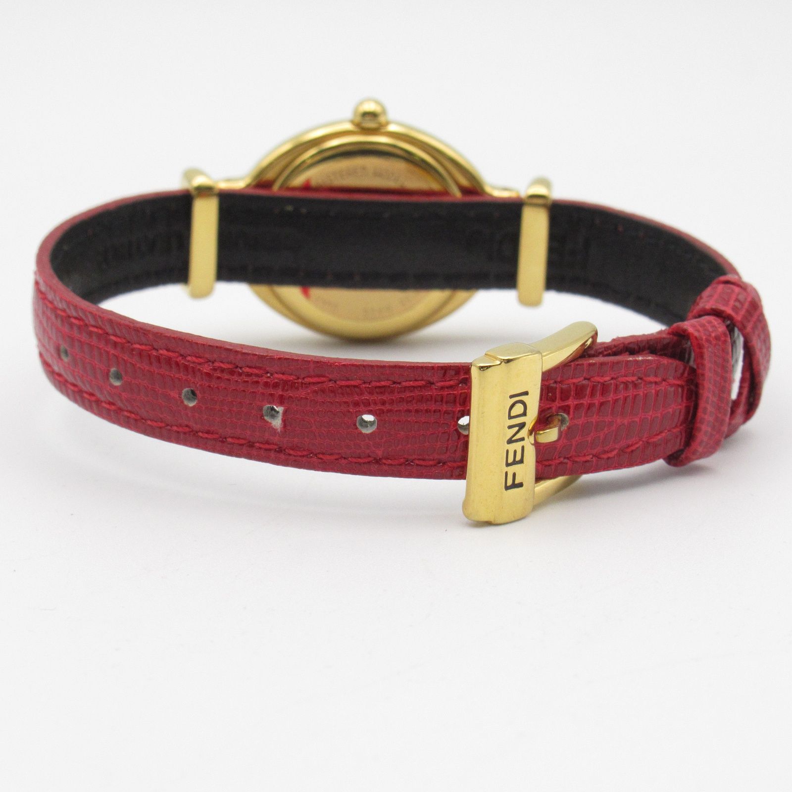 フェンディ FENDI 腕時計 チェンジベルト 640L シルバー GP（ゴールド 